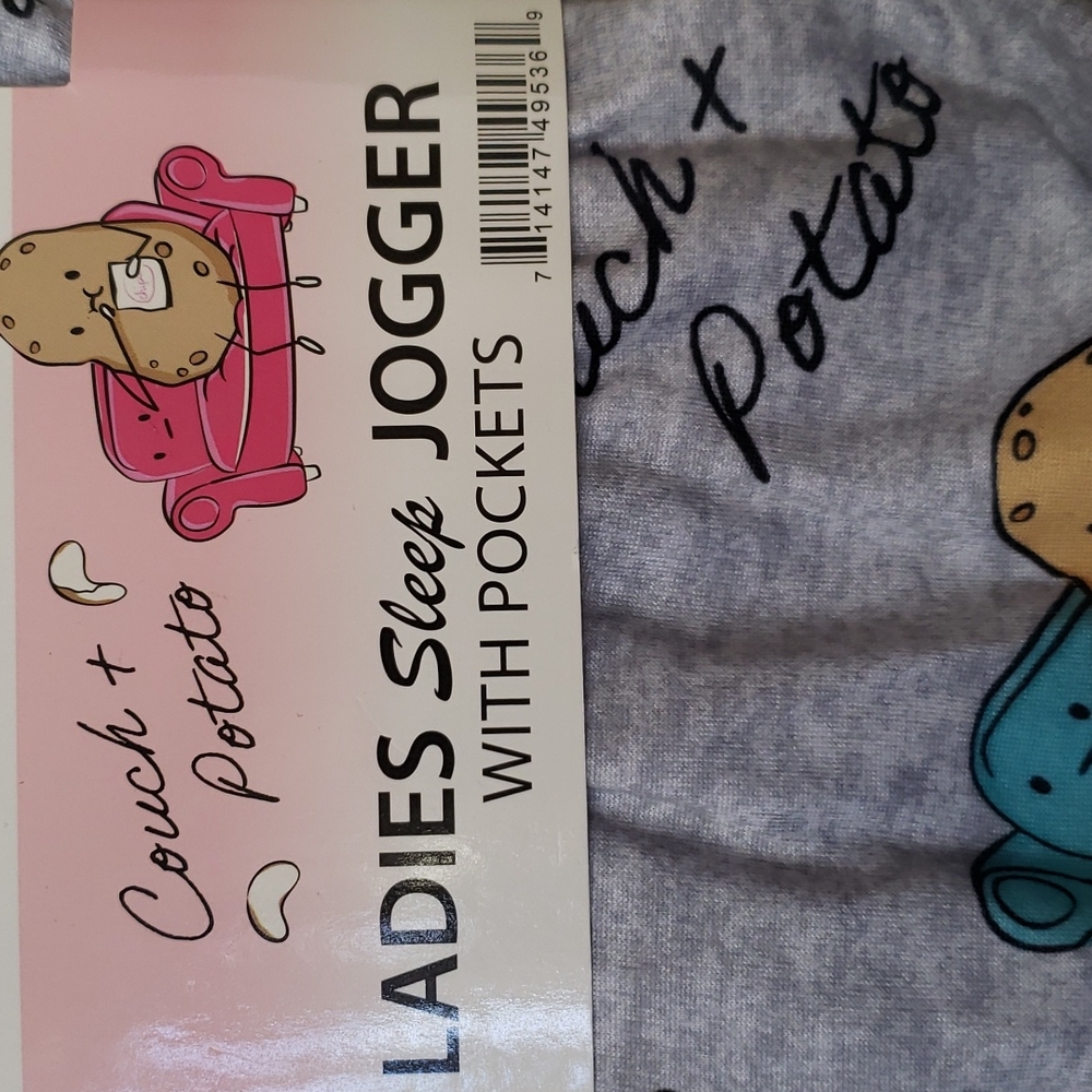 Womens sleep jogger couch + potato - Picture 3 of 4